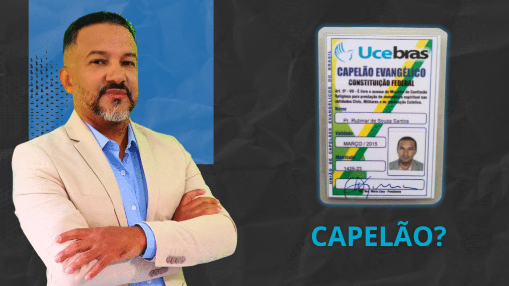 O Valor da Capelania na Sociedade Contemporânea Sou Rutimar Santos, palestrante motivacional, escritor, mentor, Bacharel em Teologia, Técnico em Transações Imobiliárias, expert em Marketing Digital e formado em Capelania pela UCEBRAS (União de Capelães do Brasil).