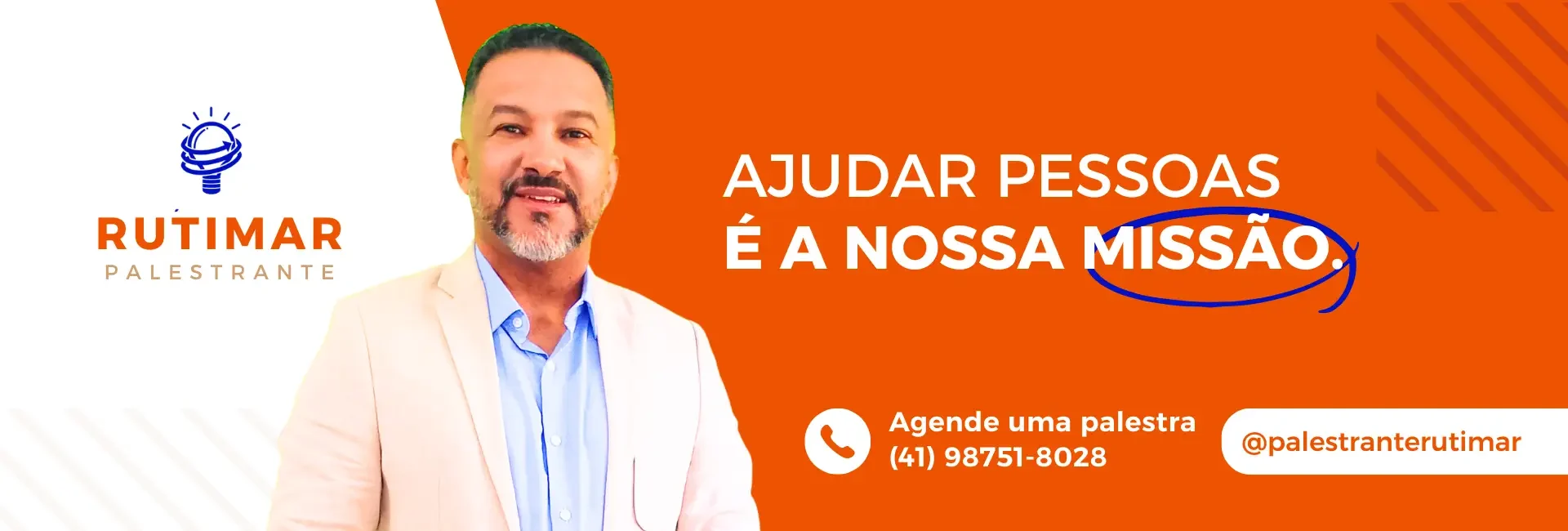 Como uma palestra motivacional ajuda pessoas Rutimar Santos palestrante motivacional