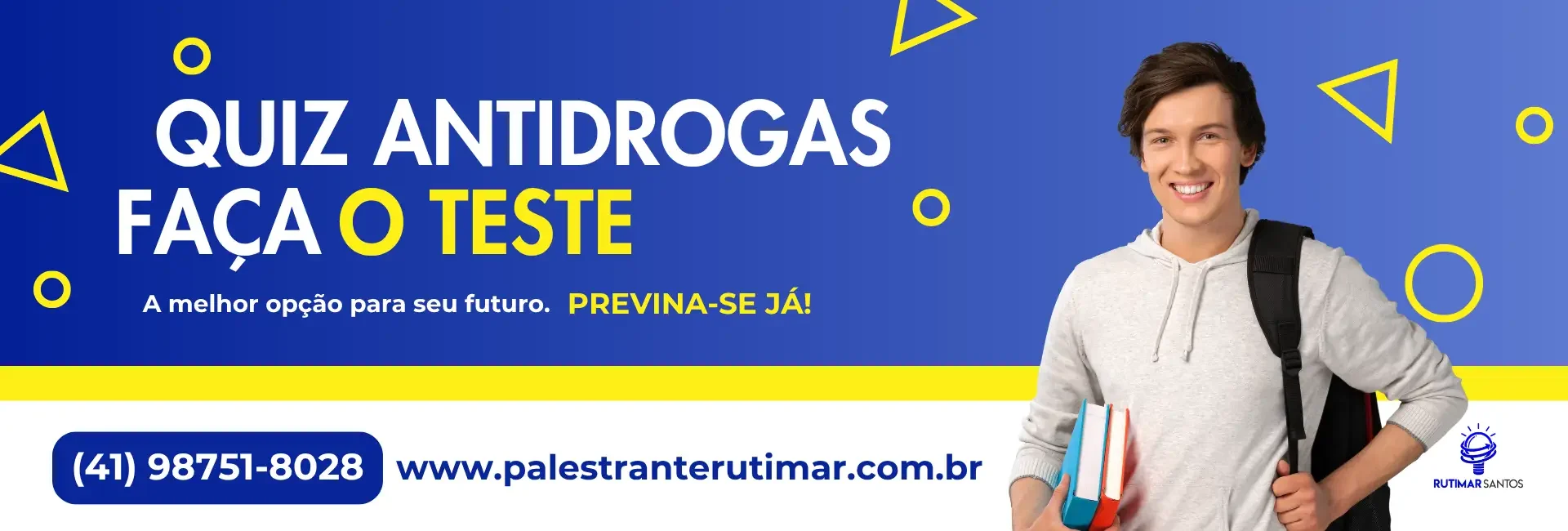 quiz antidrogas palestrante motivacional